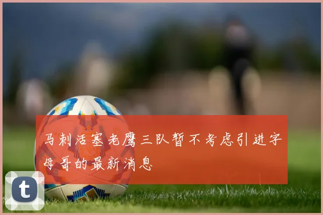 马刺活塞老鹰三队暂不考虑引进字母哥的最新消息