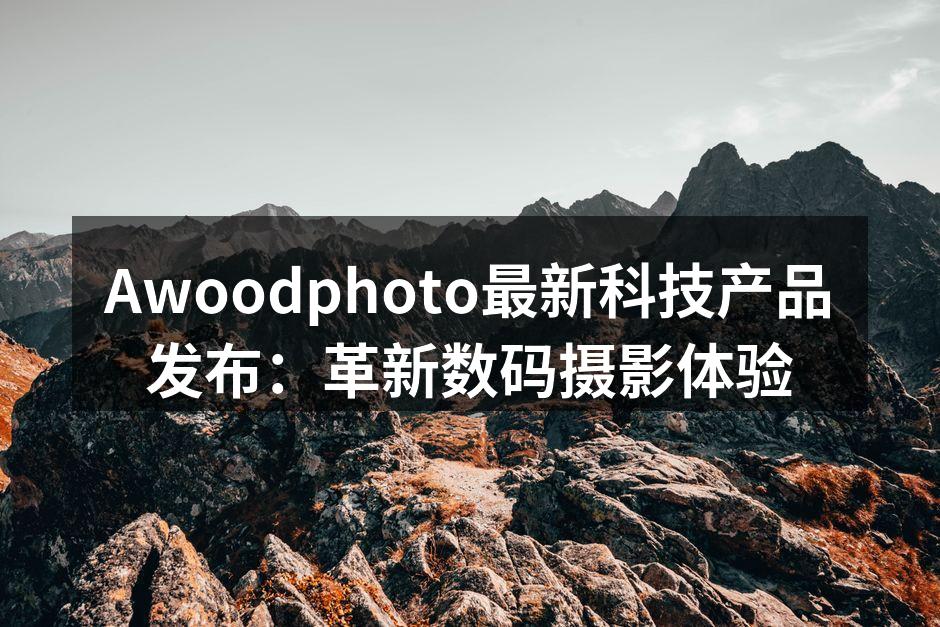 Awoodphoto新产品发布会现场